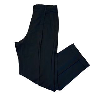 Donna Karen Signature - Black Wool Pleated Pants Vintage